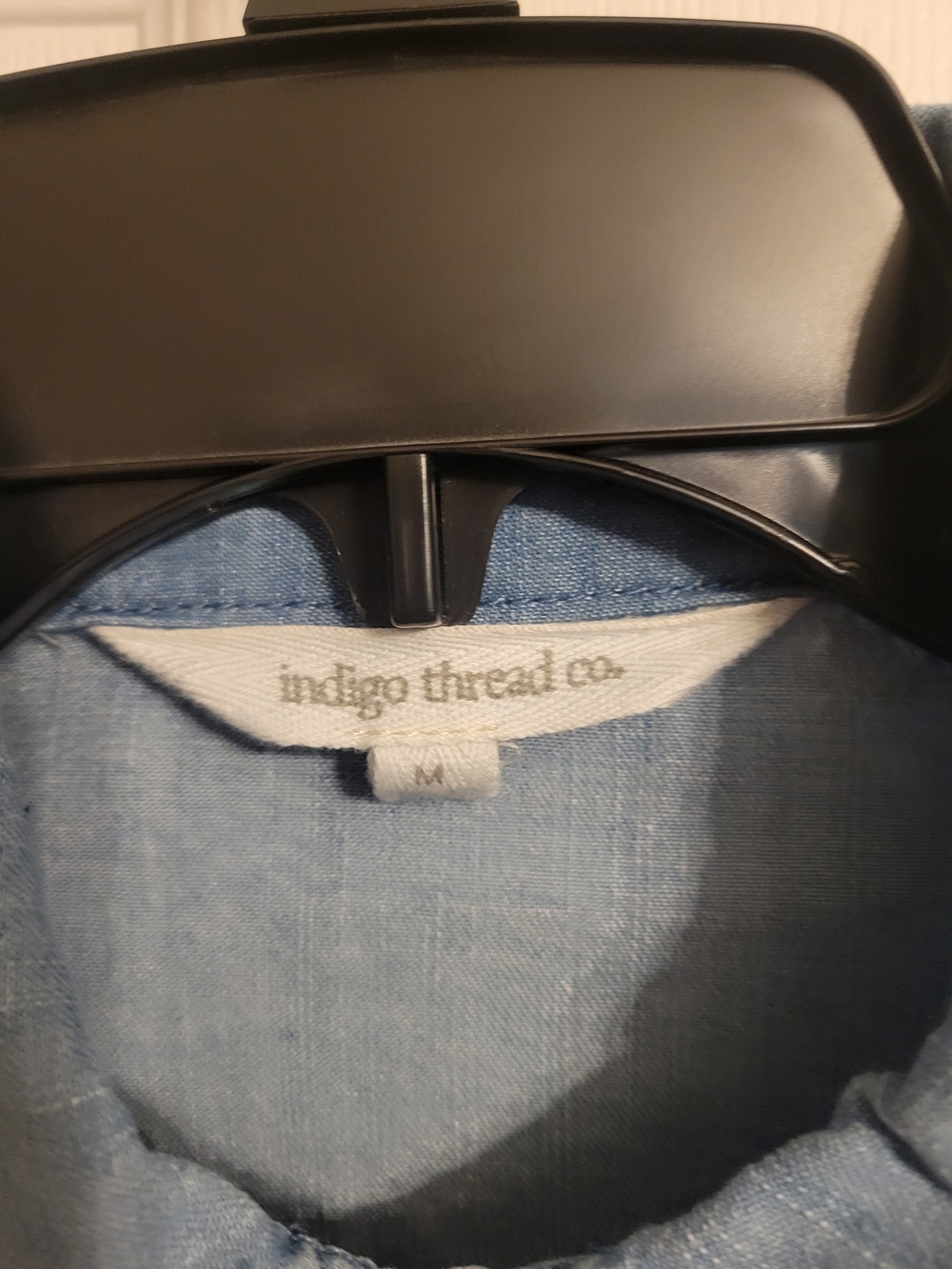 Indigo Thread Co. Light Chambray Snap Button-up Shirt - Picture 2 of 8